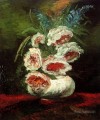 Vase aux pivoines Vincent van Gogh Fleurs impressionnistes